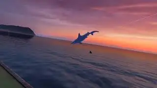 Oculus Quest fishing: Can I catch a shark 🦈 on 12-14-2025 part 2 #fishing #youtube #gaming #oculus 