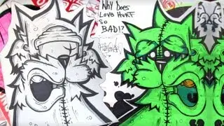 Griz Graffiti Sticker Trade