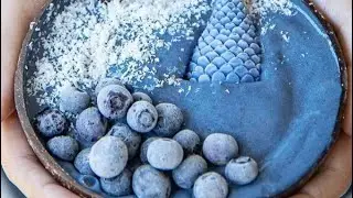 Blue Smoothie bowl💙 easy recipes