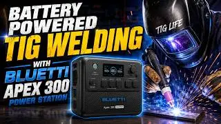Tig Welding with a Bluetti Apex 300 Powerstation