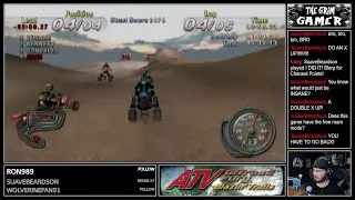 D plays ATV Offroad Fury: Blazin' Trails on PSP - Live Stream Replay From 6-29-2025