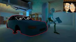 ТЯЖКИЙ НО ЭПИЧНЫЙ ПОБЕГ НА МАШИНЕ - Grandpa And Granny Home Escape (Легко: На машине) [#2]