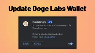 Как обновить свой кошелек Doge Labs