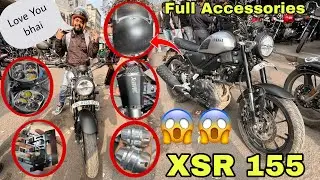 YAMAHA XSR 155 Full Accessories(XSR 155) FULL MODIFIED/ALL Bike Accessories 
