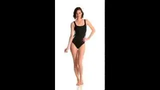 Reebok Splice of Life U Back One Piece | SwimOutlet.com