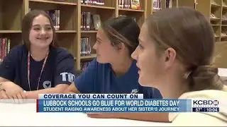 Lubbock schools go blue for World Diabetes Day