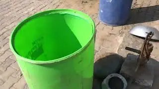 как разрезать легкую пластиковую бочку