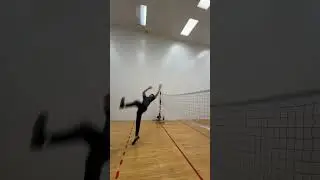 Sepak Takraw Roll Spike
