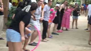Pass the Hula Hoop game (summer outing May 3, 2025)