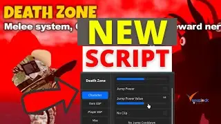 Death Zone Script Roblox  | Aura Damage | Speed Walk | Infinite Jump