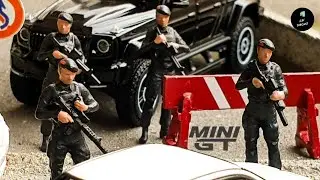 Mobile Brigade Corps (Korps Brimob) Figurine by Mini GT | UNBOXING and REVIEW
