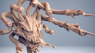 Painting a Neckbeardia Beholder Miniature! Happy Memorial Day!