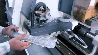 Acrylic Round Rod (bar) turning, parting, cutting machine, acrylic Round Rod cutting machine 