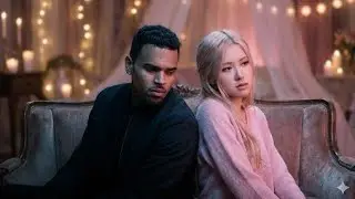 Chris Brown ft. Rosé —  Falling Apart | Lyrics Video 