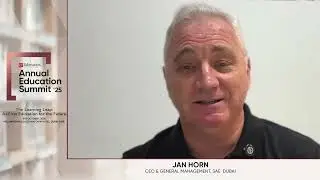 Advancing Creative Education | Jan Horn, CEO, SAE University College Dubai