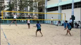 喇沙書院 vs 九龍華仁書院 中學校際沙灘排球比賽2025-2026（Division One Senior Grade)