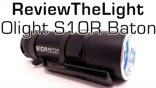 Обзор TheLight: Olight S10R Baton (миниатюрный, 400 люмен, магнитная зарядная док-станция!)