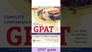 🙄Which book is best for gpat.📚 the secret book..?😱 you must know..📕 gpat 2023 books #gpat #pharmacy