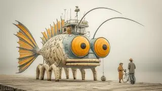 A World Unbound by Time and Form | Surreal AI Art Video
