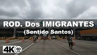 [4K60fps] Driving Rod. dos Imigrantes(sentido Santos) Sao Paulo Brazil -MT4K-