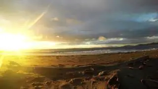Beach Sunset Time Lapse