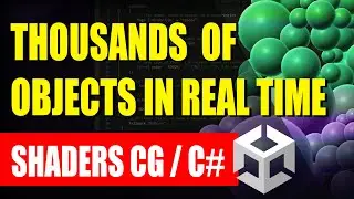 Unity Shader - GPU Instancing | Material Property Block | Tutorial | English Captions