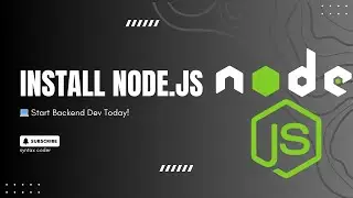 Install Node.js on Windows (2025 Edition) | Step-by-Step Setup for Beginners 