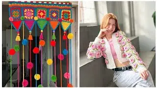 Most Colorful & Eye-catching Crochet Pattern handmade Items with Different Collection 2025-2026