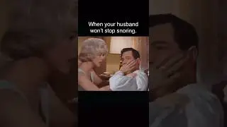 When your husband won't stop a snoring 🤣💀