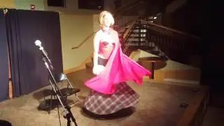 Wisconsin Burlesque | Breezy Blue | Cherry Red Riding Hood