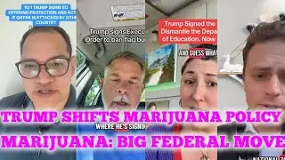 Trump Signs Executive Order Reclassifying Marijuana, Easing Research Restrictions
