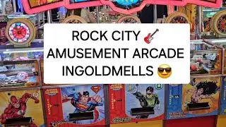 ROCK CITY 🎸 AMUSEMENT ARCADE 🍉🍉🍉 INGOLDMELLS 😎