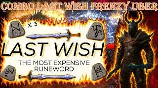 Last Wish Frenzy Barbarian Combo vs Uber Tristram &ndash; Diablo 2 Resurrected