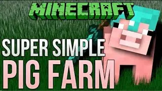 easiest and super pig farm in Minecraft pocket edition (work on 1.19)