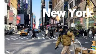 New York City Walk Manhattan Virtual Tour NYC USA 4k Travel Video