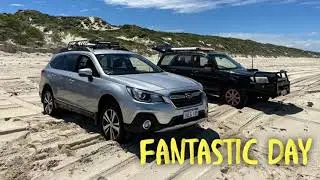 Subaru Outback Beach and Dune fun.