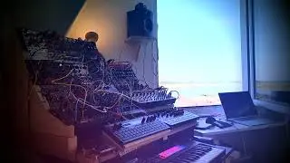 Dawn Chorus - Behringer 2-XM! + Roland SH-4D + Spice + Crave + MetaModule + SQ64 + Rings into Clouds