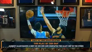 Play Of The Day: Jarrett Allen Blacks Shot On One End And Completes Alley-Oop On The Other | 1/22/26