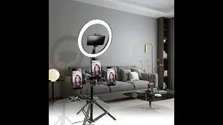 LED Selfie Ringlicht mit Stativ