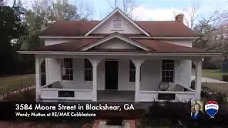 3584 Moore Street in Blackshear, GA - Aerial Tour