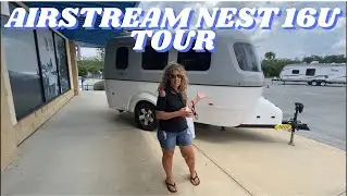 RV Tour | Airstream Nest 16U Tour  #Airstream #AirstreamNest