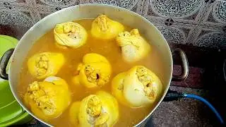 دجاج محمر ديال الأعراس و المناسبات 😋مع دغميرة خطيرة من داكشي الرفيع😍