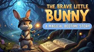The Brave Little Bunny 🌙✨ | A Magical Bedtime Story for Kids