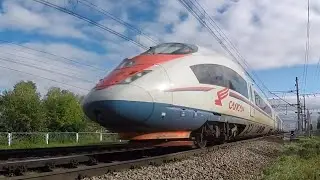 Экспериментальная поездка на Сапсане. Июль 2009 года