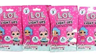 LOL Surprise Light Ups Series 2 Blind Bag Unboxing Toy Review