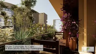 Narrow Barcelona Balcony Transformed Into a Green Urban Oasis | Low‑Maintenance Design
