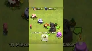 All 5 Cakes And Clashversary Celebrations #shorts #youtubeshorts #coc #cocshorts #clashofclans