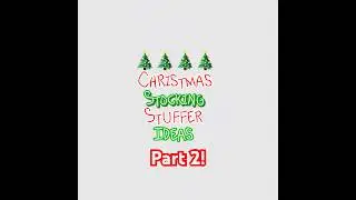 Stocking stuffer ideas!(pt 2)🎄🎅❄️⛄️🧣💗 #christmas #merrychristmas #70daysTilxmas