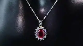 Real Ruby Necklace