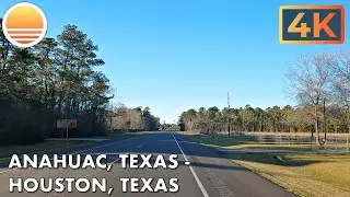 Anahuac, Texas to Houston, Texas! Drive with me!